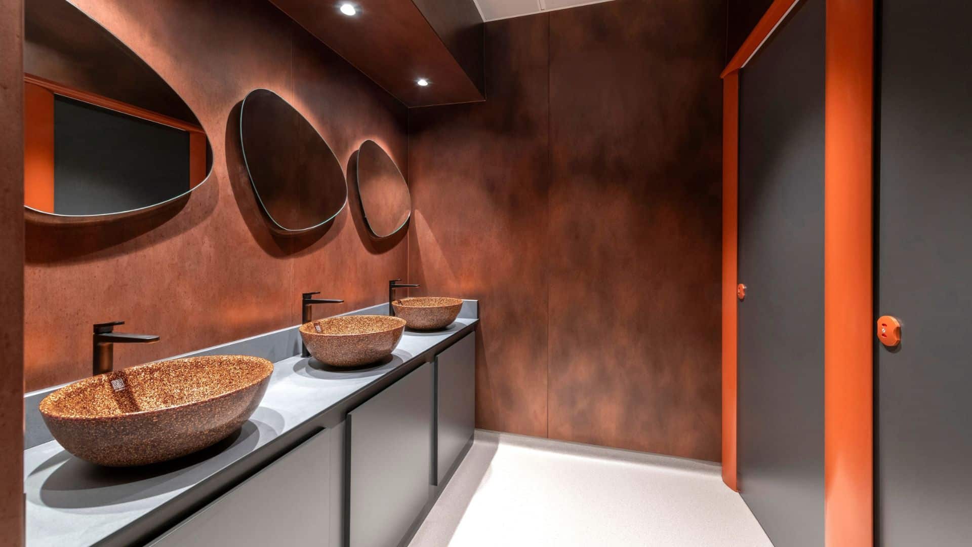 Material Source Studio | Female Washroom