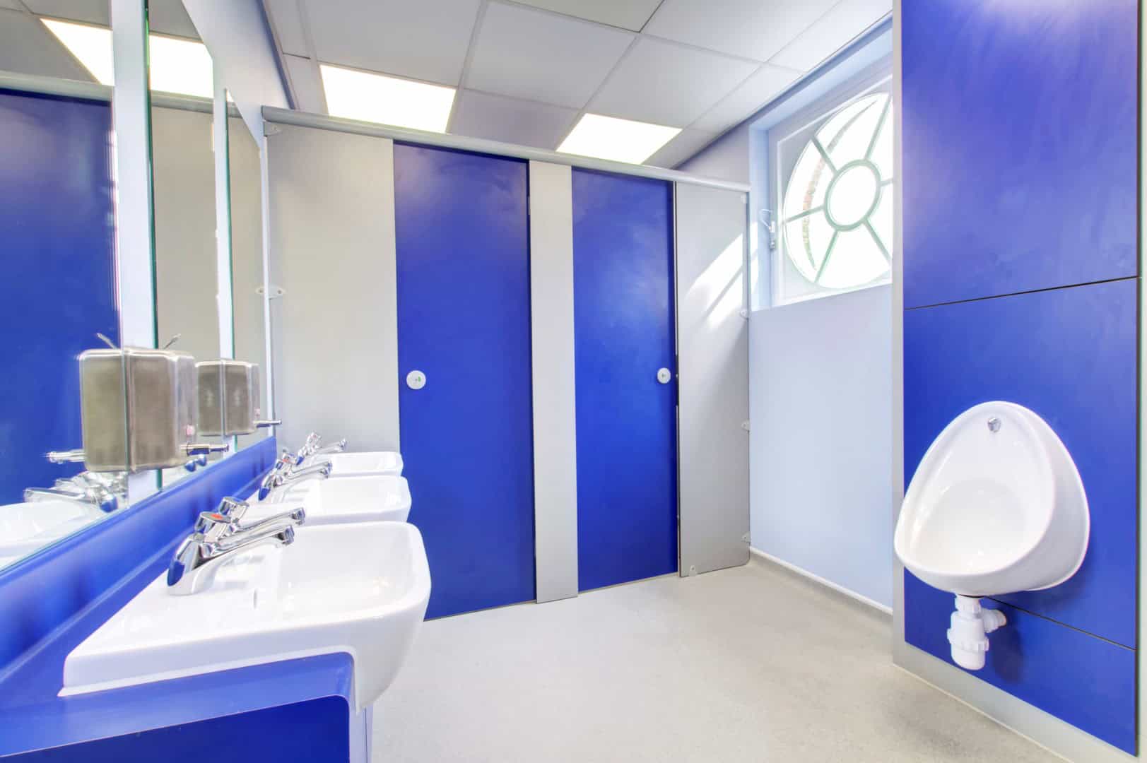 Force School Cubicles by Concept Washroom